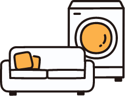 不用品買取りのイラスト